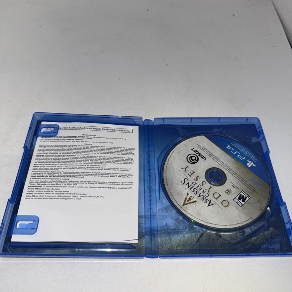 Assassins Creed Odyssey - Sony PS4 PlayStation 4 - EUC - Tested Works